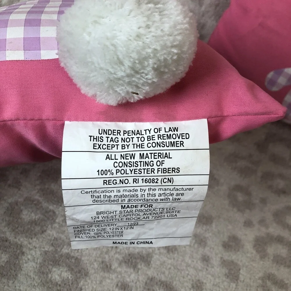 Pink Bunny RABBIT Pillows 10